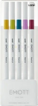 Load image into Gallery viewer, #PEM-SY#5C NO.8 Mitsubishi Pencil Co., Ltd. --- Mitsubishi Pencil Water-based Pen EMOTT 5 Colors No. 8 PEMSY5C.NO8 OSAMA | OSAMA PEM-SY 5C NO. 8 :4902778248355
