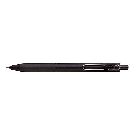 ＃ユニボールワン ＃0.38 ユニボールワン 黒（黒軸） ＵＭＮ－Ｓ－３８ ２４ 黒 ブラック ユニ ワンP ゲルボールペン 顔料ゲルインク 黒インク にじまない ポケットサイズ 0.5mm 低重心 スタビライザー構造 シルバークリップ シンプル スタイリッシュ  : uniball one 0.38 Uniball One B :4902778261095