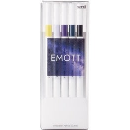 ＃EMOTT　エモット　5色セット　No.11（ミッドナイトカラー） --- : EMOTT 5 color set No.11 (midnight color) :4902778278598