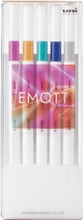 画像をギャラリービューアに読み込む, MITSUBISI 三菱鉛筆 筆記具 ･ EMOTT ｴﾓｯﾄ 5色ｾｯﾄ No.12 ﾊﾞｰﾁｬﾙｶﾗｰ 0.4mm uni ﾕﾆ ｶﾗｰﾍﾟﾝ ｾｯﾄ 8色 水性ｻｲﾝﾍﾟﾝ 手帳 ﾃﾞｺ ｽｹｼﾞｭｰﾙ帳 手帳のﾀｲﾑｷｰﾊﾟｰ :4902778278604
