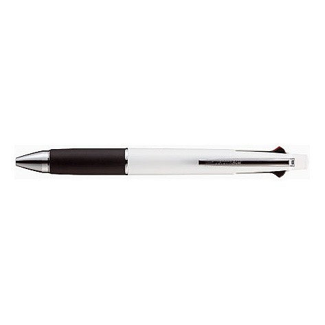 ＃鉛筆 ＃三菱鉛筆　ジェットストリーム４＆１ペン　０．５ｍｍブラックホワイト --- : pencil Mitsubishi Pencil Jetstream 4 \u0026 1 Pen 0.5mm Black White :4902778350867