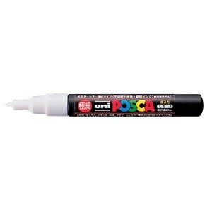 ＃ポスカ　ＰＣ－１Ｍ　白　１ --- : Posca PC-1M White 1 :4902778653951