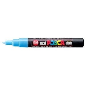 ＃ポスカ　ＰＣ－１Ｍ　水色　８ --- : Posca PC-1M light blue 8 :4902778654002