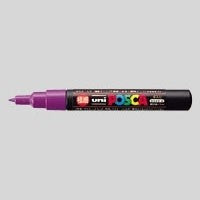 ＃ポスカ　ＰＣ－１Ｍ　紫　１２ --- : Posca PC-1M Purple 12 :4902778654019