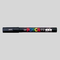 ＃ポスカ　ＰＣ－３Ｍ　黒　２４ --- : Posca PC-3M Black 24 :4902778975534