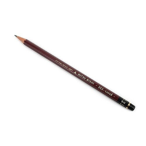 三菱鉛筆　ハイユニ　単品　５Ｈ Mitsubishi Pencil High Uni Single Item 5H