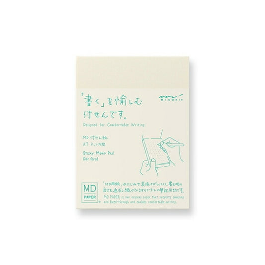MIDORI MD Sticky Notes A7 Dot Grid Memo Pad Sticky Notes Post-it Cute Stylish Speech Bubble Small Character Notepad Schedule Book Notebook Timekeeper: 4902805190770