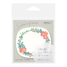 画像をギャラリービューアに読み込む, #付せん紙透けるﾘｰｽ柄 ミドリ(MIDORI) <Japan office supplies> :4902805190794
