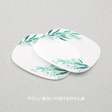 Load image into Gallery viewer, MIDORI DESIGNPHIL MIDORI Notebook Accessories - Translucent Leaf Pattern Sticky Notes, Post-it Notes, Cute and Stylish, Speech Bubble, Small, Character, Memo Pad, Schedule Book, Notebook Timekeeper: 4902805190824
