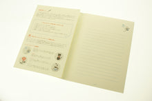 画像をギャラリービューアに読み込む, #便箋 しあわせ クローバー柄 --- ミドリ(MIDORI） <Japan letter set> :4902805204637
