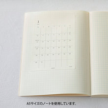 Load image into Gallery viewer, Planner Schedule Book MIDORI DESIGNPHIL MIDORI January 2023 Start December 2022 Start Monthly (Monthly Block) A6 MD DIARY SEAL S Double Schedule Length of Day Stylish Cute Character Planner Cover Planner Time Keeper :4902805220613
