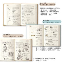 画像をギャラリービューアに読み込む, ＃ﾀﾞｲｱﾘｰhibino A6 ﾌﾞﾙｰｸﾞﾘｰﾝ (株)ﾐﾄﾞﾘ :4902805222907
