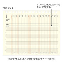 画像をギャラリービューアに読み込む, ＃25年ﾌﾟﾗｽｽﾀﾝﾄﾞﾀﾞｲｱﾘｰ<B6変形判>紺 (株)ﾐﾄﾞﾘ :4902805223317
