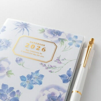 DESINPHIL MIDORI DESIGNPHIL MIDORI 2026 January Start Planner Two-Week Horizontal A6 Pocket Diary A6 Dog Cat Flower Bird Design Adult Cute Diary Schedule Book Planner Timekeeper :4902805221009