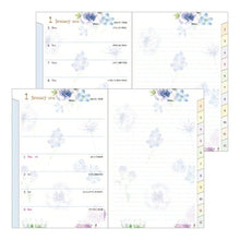 Load image into Gallery viewer, [SALE Price★] DESIGNPHIL MIDORI 2026 January Start Diary Weekly Left (Horizontal) B6 Pocket Diary Dog Cat Flower Bird Ojisan Design Adult Cute Diary Planner Timekeeper Diary: 4902805273466
