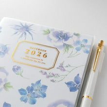 Load image into Gallery viewer, [SALE Price★] DESIGNPHIL MIDORI 2026 January Start Diary Weekly Left (Horizontal) B6 Pocket Diary Dog Cat Flower Bird Ojisan Design Adult Cute Diary Planner Timekeeper Diary: 4902805273466
