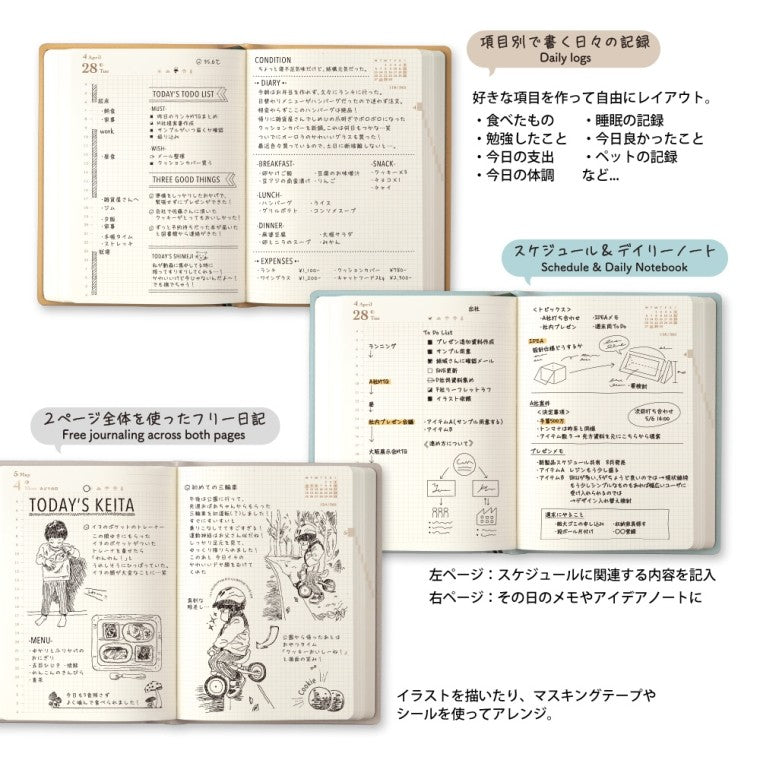 ＃26年ﾀﾞｲｱﾘｰhibino<A6>ﾌﾞﾙｰｸﾞﾘｰﾝ (株)ﾐﾄﾞﾘ :4902805224000