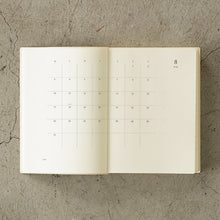 Load image into Gallery viewer, DESINPHIL MIDORI DESIGNPHIL MIDORI 2026 Diary, Starts December 2025, 1 Page 1 Day (2 Days per Spread) A5 MD Notebook Diary, 1 Day 1 Page, Simple Design, Adult Cute Diary, Journal, Planner, Notebook Timekeeper: 4902805220606
