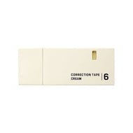 ＃紙製修正テープ＜６ｍｍ＞　クリーム (株)ﾐﾄﾞﾘ :4902805355018