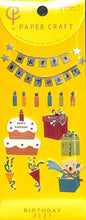 Load image into Gallery viewer, DESINPHIL MIDORI DESIGNPHIL Seals • PC Seals M 2121 Birthday Pattern A Schedule Book, Diary Timekeeper: 4902805821216
