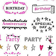 Load image into Gallery viewer, DESINPHIL MIDORI Sticker - Sticker 2270 Pattern Pink Sticker Book Lucky Bag Schedule Deco Sticker Diary Reward Flower Alphabet Schedule Book - Timekeeper for Notebooks :4902805822701
