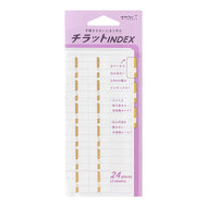 ｲﾝﾃﾞｯｸｽﾗﾍﾞﾙﾁﾗｯﾄ数字 ミドリ ミドリ(MIDORI) :4902805823203