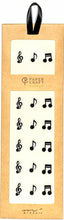 Load image into Gallery viewer, DESINPHIL・MIDORI Designphil Midori Stickers・Sticker 2421 PCM Motif Musical Note Pattern Sticker Book Lucky Bag Schedule Deco Sticker Diary Lessons Musical Instrument Recital Sticker Schedule Book Timekeeper for Notebooks :4902805824217
