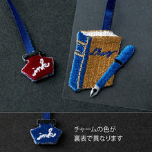Load image into Gallery viewer, DESINPHIL･MIDORI ﾃﾞｻﾞｲﾝﾌｨﾙ･ﾐﾄﾞﾘ 手帳小物 ･ しおりｼｰﾙ2465 刺繍 万年筆柄 しおり ﾌﾞｯｸﾏｰｸ かわいい ｱｲﾃﾞｨｱ おもしろ  ｽｹｼﾞｭｰﾙ帳 手帳のﾀｲﾑｷｰﾊﾟｰ :4902805824651
