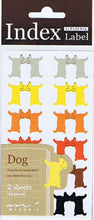 Load image into Gallery viewer, DESIGNPHIL MIDORI Seals ・ Index Labels Dog Pattern Seal Book Lucky Bag Schedule Deco Sticker Diary Animals Animal Characters Disney Schedule Book Timekeeper for Notebooks :4902805835084
