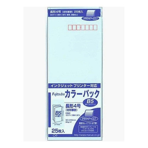 ＃藤壺カラーパック　長４　ウスミズ (株)マルアイ :4902850033473