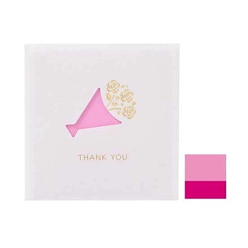 ＃窓ミニカード　ＴＨＡＮＫ　Ｙ　花束 (株)マルアイ :4902850454483