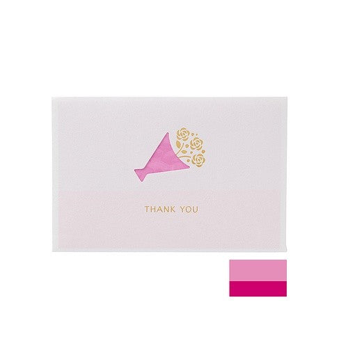 窓カード　ＴＨＡＮＫ　Ｙ　花束
