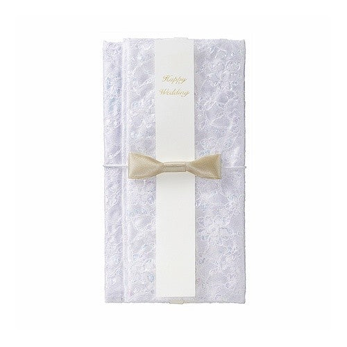＃マルアイ 祝儀巾着金封ベールホワイト --- : Marui Congratulations Purse Gold Seal Veil White :4902850470759