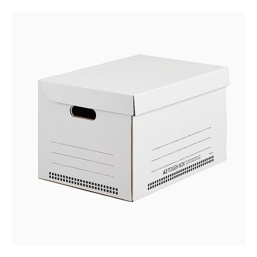 ＃マルアイ収納ボックスタフボックスドキュメントホワイト --- : Marui Storage Box Tough Box Document White :4902850663427