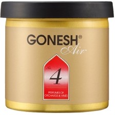 GONESH　ゲルエアフレッシュナー　No.4　オーチャード&ヴァインの香り