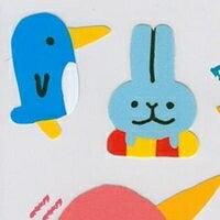 Load image into Gallery viewer, MINDWAVE Seal - Yuru Animal Sticker 21424 Yuru Penguin Seal Book Lucky Bag Schedule Deco Sticker Diary Reward Flower Alphabet Schedule Book Timekeeper for Notebooks :4909001214248
