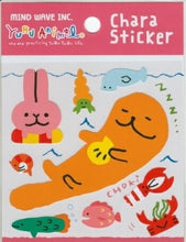 Load image into Gallery viewer, MINDWAVE Seal - Yuru Animal Sticker 21429 Yuru Rakko Seal Book Lucky Bag Schedule Deco Sticker Diary Reward Flower Alphabet Schedule Book Organizer Timekeeper :4909001214293
