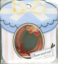 Load image into Gallery viewer, MINDWAVE マインドウェイブ シール ・ フラワーアソートシール 21562 Flower Frame2 シール ミニメッセージ シール帳 福袋 スケジュール デコ ステッカー ダイアリー ごほうび 花 アルファベット  スケジュール帳 手帳のタイムキーパー :4909001215627
