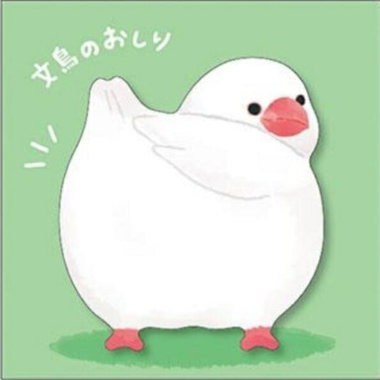 MINDWAVE ﾏｲﾝﾄﾞｳｪｲﾌﾞ 手帳小物 ･ 文鳥のおしり2 30枚入 付箋紙 ﾎﾟｽﾄｲｯﾄ ふせん かわいい おしゃれ 吹き出し 小さい ｷｬﾗｸﾀｰ ﾒﾓ帳  ｽｹｼﾞｭｰﾙ帳 手帳のﾀｲﾑｷｰﾊﾟｰ :4909001578838