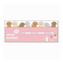Load image into Gallery viewer, ＃どうぶつシリーズ ＃マインドウェイブ どうぶつシリーズ 付箋 プードル --- : Animal series Mindwave Animal Series Sticky Note Poodle :4909001579378
