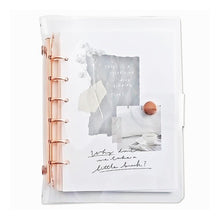 画像をギャラリービューアに読み込む, ＃A6ｸﾘｱﾊﾞｲﾝﾀﾞ-/ﾋﾟﾝｸｺﾞｰ --- : A6 clear binder/pink go :4909001579873
