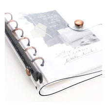 Load image into Gallery viewer, ＃A6ｸﾘｱﾊﾞｲﾝﾀﾞ-/ﾌﾞﾗｳﾝ --- : A6 clear binder/brown :4909001579880

