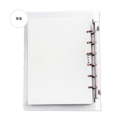 ＃A6ｸﾘｱﾊﾞｲﾝﾀﾞ-/ﾌﾞﾗｳﾝ --- : A6 clear binder/brown :4909001579880