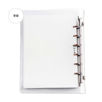 ＃A6ｸﾘｱﾊﾞｲﾝﾀﾞ-/ﾌﾞﾗｳﾝ --- : A6 clear binder/brown :4909001579880