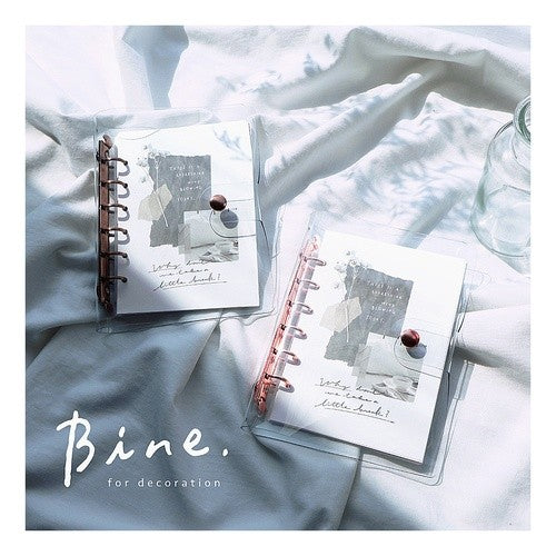 ＃A6ｸﾘｱﾊﾞｲﾝﾀﾞ-/ﾌﾞﾗｳﾝ --- : A6 clear binder/brown :4909001579880