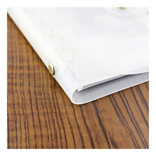画像をギャラリービューアに読み込む, ＃A6ｸﾘｱﾊﾞｲﾝﾀﾞ-/ﾐﾙｸﾎﾜｲﾄ --- : A6 clear binder-/milk white :4909001580725

