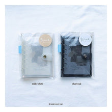 画像をギャラリービューアに読み込む, ＃A6ｸﾘｱﾊﾞｲﾝﾀﾞ-/ﾐﾙｸﾎﾜｲﾄ --- : A6 clear binder-/milk white :4909001580725
