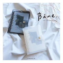 画像をギャラリービューアに読み込む, ＃A6ｸﾘｱﾊﾞｲﾝﾀﾞ-/ﾐﾙｸﾎﾜｲﾄ --- : A6 clear binder-/milk white :4909001580725
