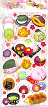 Load image into Gallery viewer, MINDWAVE ﾏｲﾝﾄﾞｳｪｲﾌﾞ ｼｰﾙ ･ はんなり和菓子 ｼｰﾙ帳 福袋 ｽｹｼﾞｭｰﾙ ﾃﾞｺ ｽﾃｯｶｰ ﾀﾞｲｱﾘｰ ごほうび 花 ｱﾙﾌｧﾍﾞｯﾄ ｼｰﾙ 食べ物 お菓子 和菓子  ｽｹｼﾞｭｰﾙ帳 手帳のﾀｲﾑｷｰﾊﾟｰ :4909001755604
