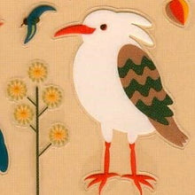 Load image into Gallery viewer, MINDWAVE ﾏｲﾝﾄﾞｳｪｲﾌﾞ<BR> ｼｰﾙ <BR>ｼﾞﾒﾝﾉﾄﾘ 鳥 ﾊﾞｰﾄﾞ 北欧<BR>【ｽｹｼﾞｭｰﾙ帳・手帳のﾀｲﾑｷｰﾊﾟｰ】 :4909001758698
